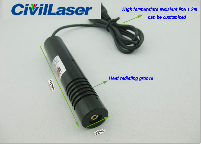 532nm 5mw dot green laser module